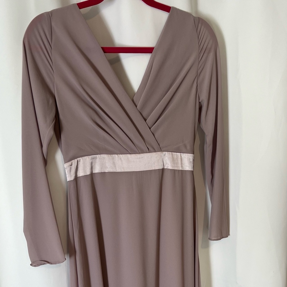 Azazie maxi bridesmaid dress